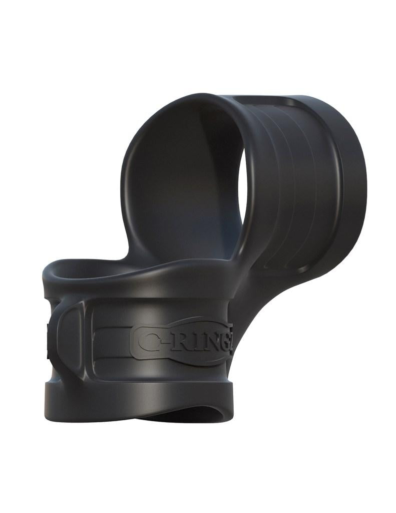 PipeDream - Anello Fantasy-C pene e testicoli Nero
