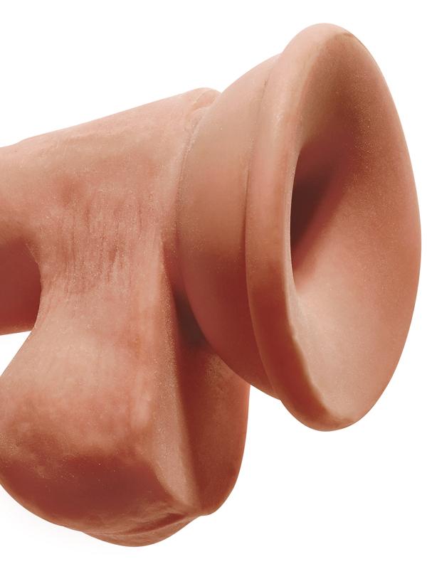 PipeDream - Dildo Triple Density con Ventosa Marrone