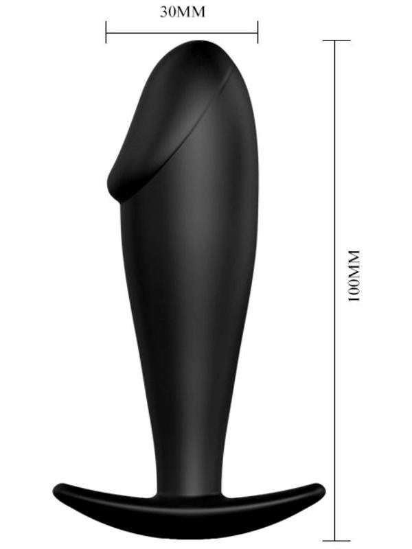 Pretty Love - Plug Anale in Silicone Nero