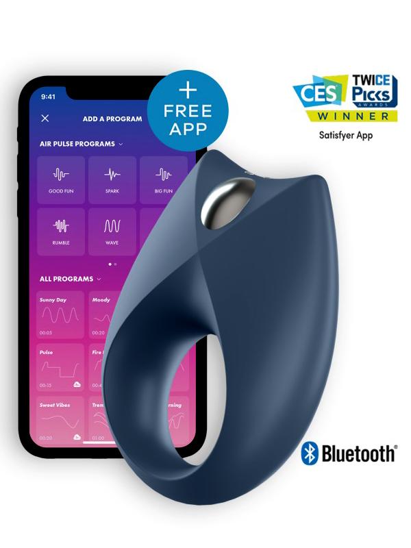 Satisfyer - Anello Vibrante Royal One Nero