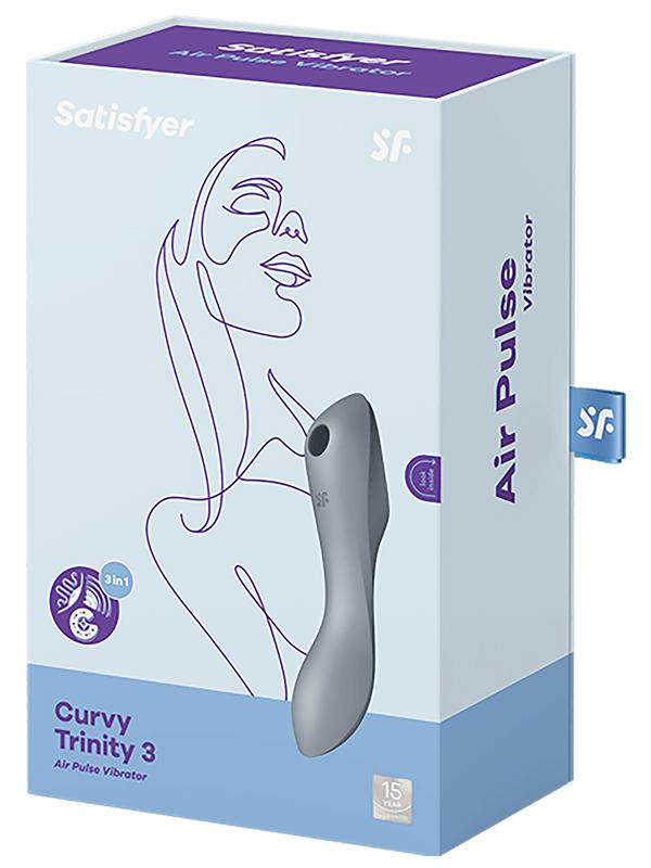 Satisfyer - Curvy Trinity 3 Grigio