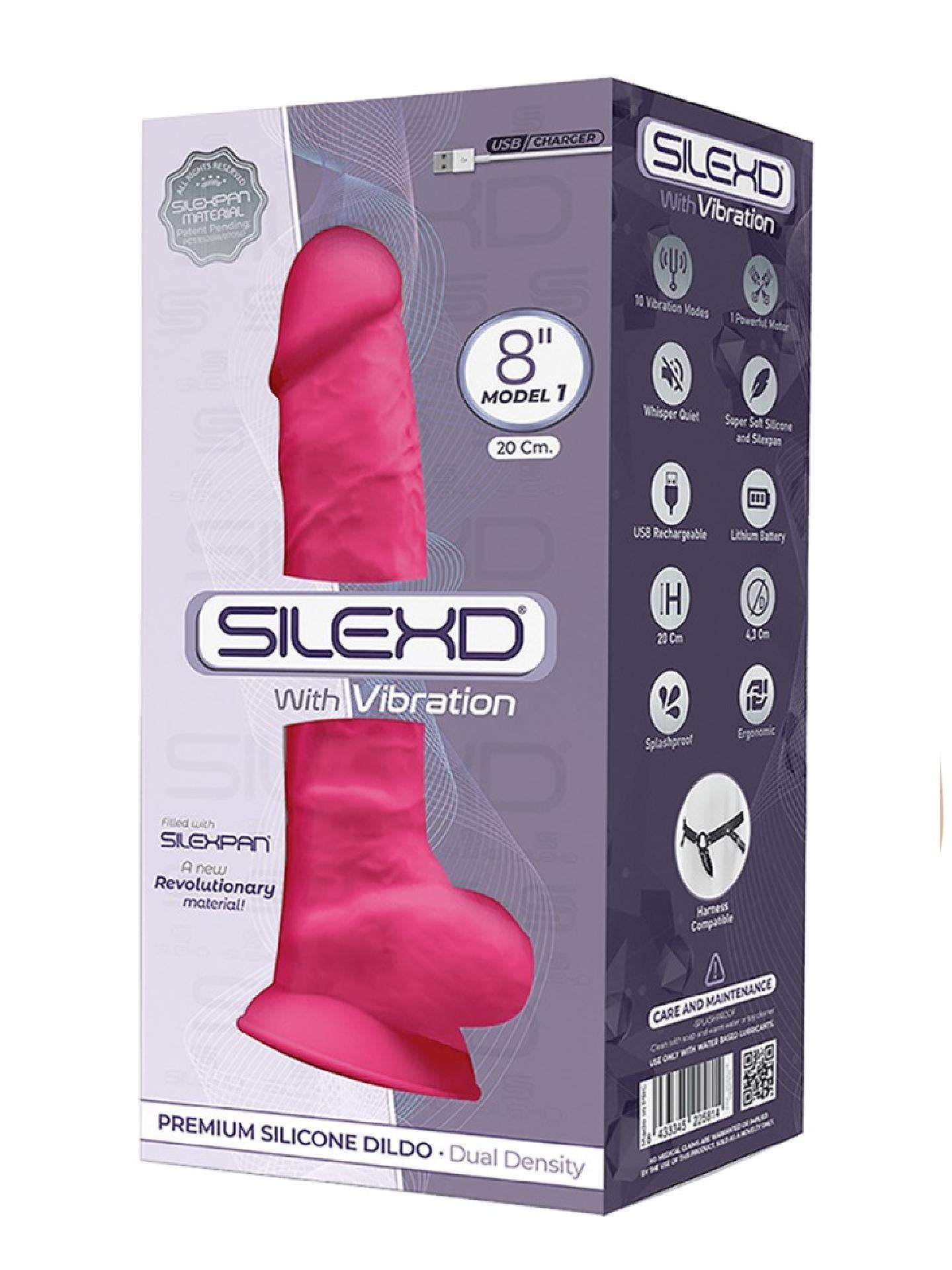 Silexd - Dildo Vibrante Rosa